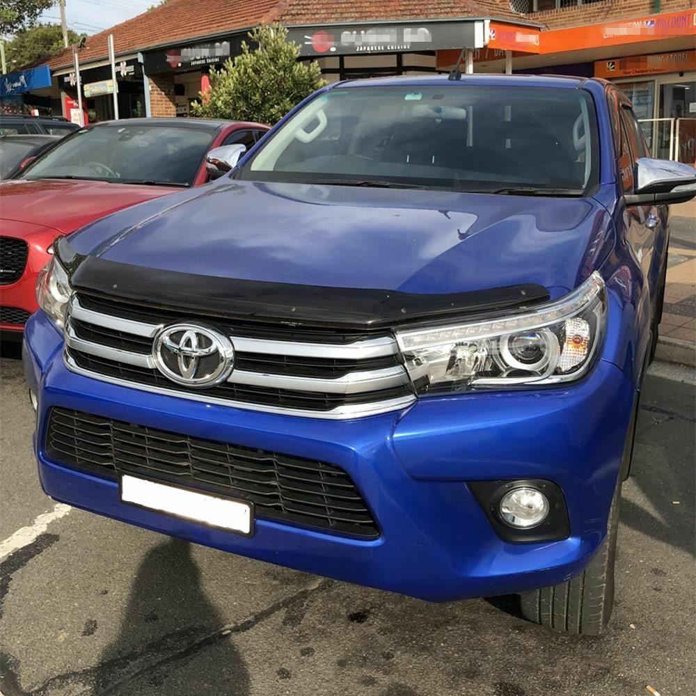 Bonnet Protector and Weathershields suit  for hilux 2015 -2020 Tinted