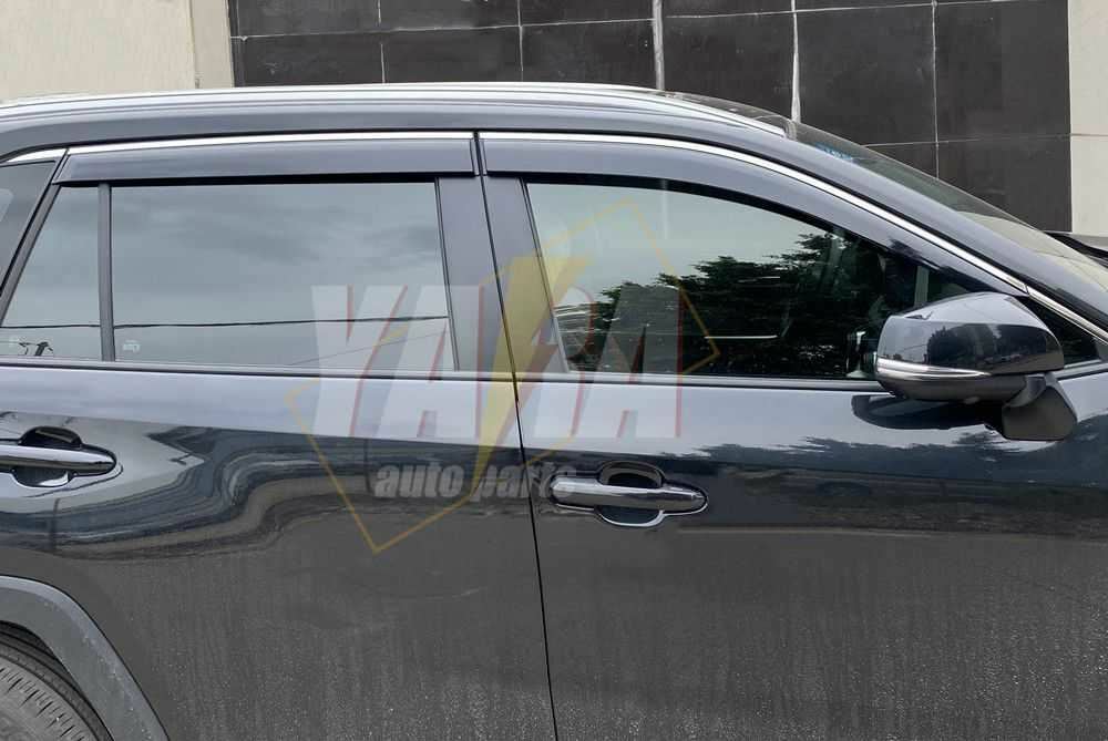 Bonnet Protector + Weathershields suits for RAV4 2019-2022 Tinted