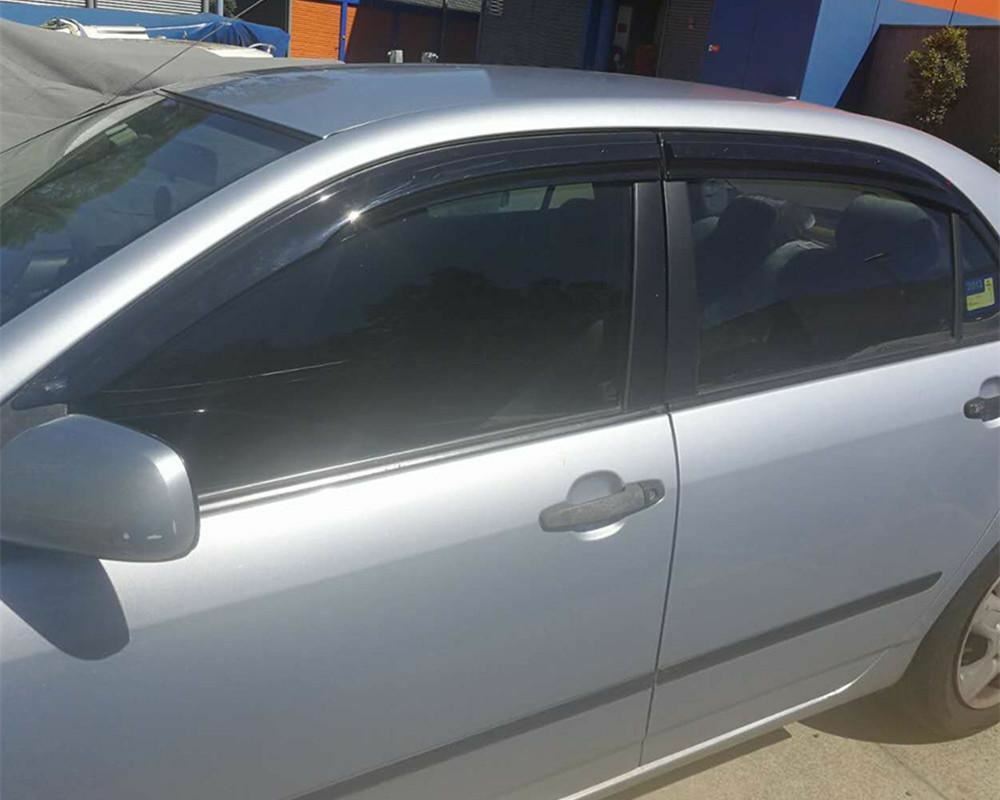 Premium Weather Shields WeatherShields suitable for Corolla Sedan 2001-2007 4pcs