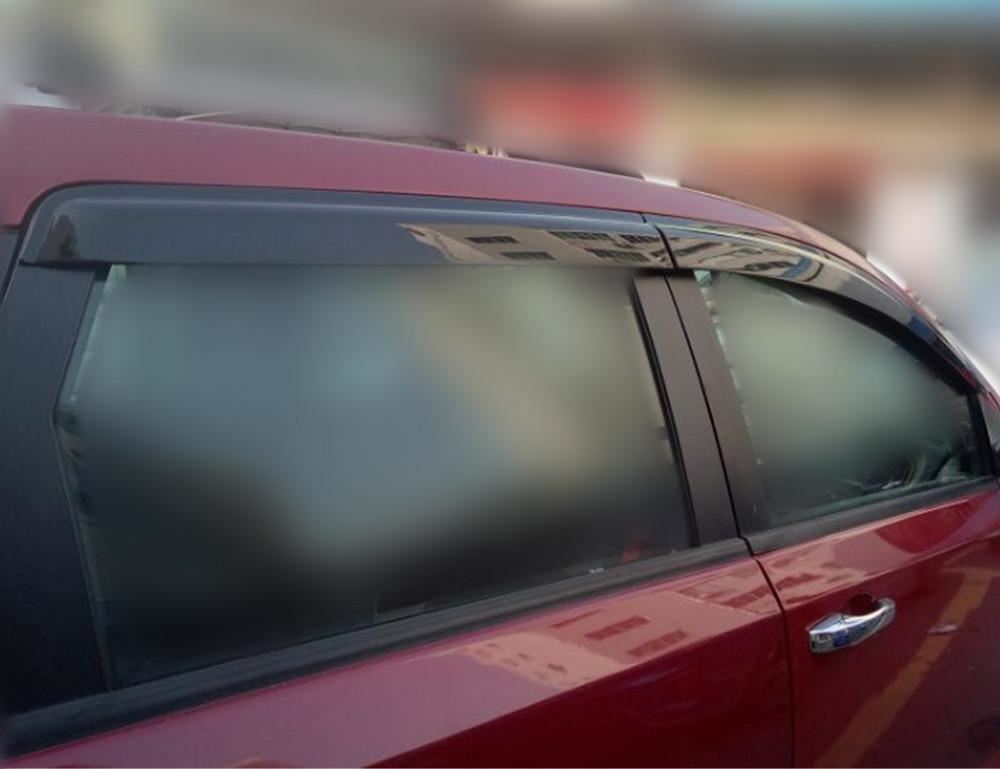 QUALITY Weather shields Weathershields Window visors DODGE JOURNEY JC 2008-2019