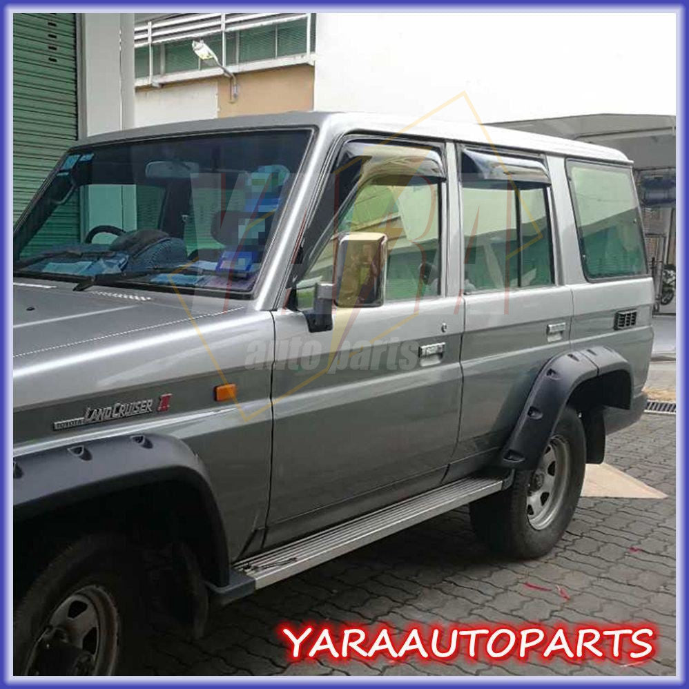 Weather Shields Weathershields suitable for Landcruiser 70 76 78 79 series 4Dr