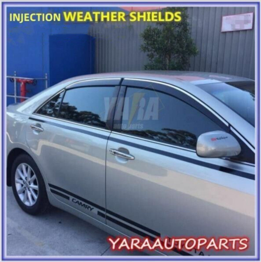 WeatherShields Weather Shields chrome trims suitable for Camry 2006-2011 Tinted