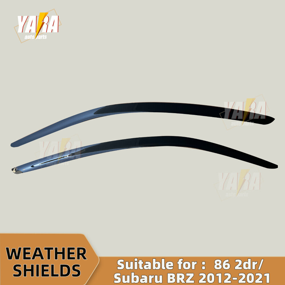 Window Visors Weather Shields for For Toyota 86 / Subaru BRZ (12-21) GT GT86 ZN6