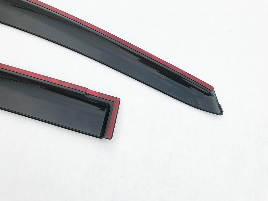 Premium Weather Shields Weathershields Suitable for Corolla Hatch 2012-2018 4pcs