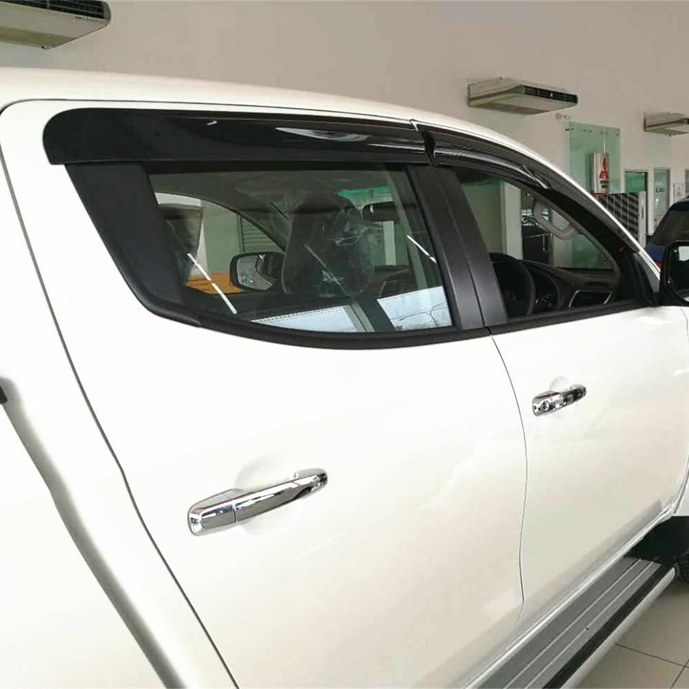 Mugen Injection WeatherShields Window Visors suitable for Triton MQ 2015-2018