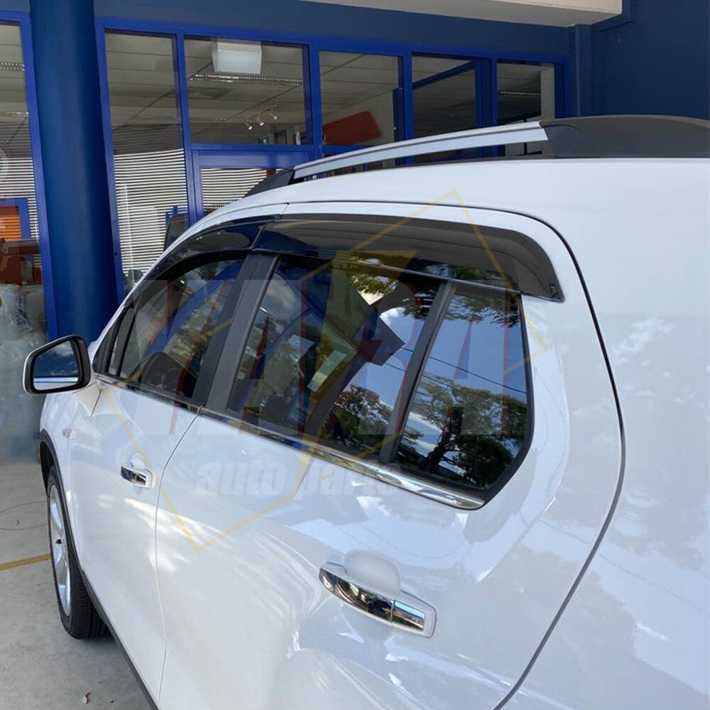 INJ Weather shields Weathershields Window visors for Holden Trax 2013-2024Tinted