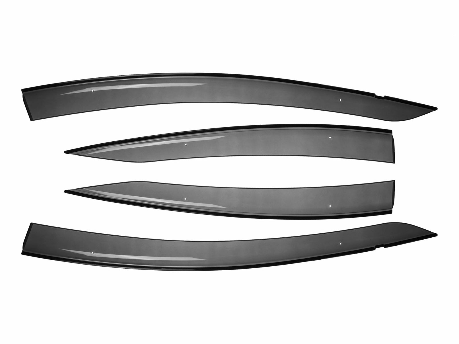 QUALITY Weather Shields Window Visors Suits for C-HR CHR CH-R 2017-On Tinted