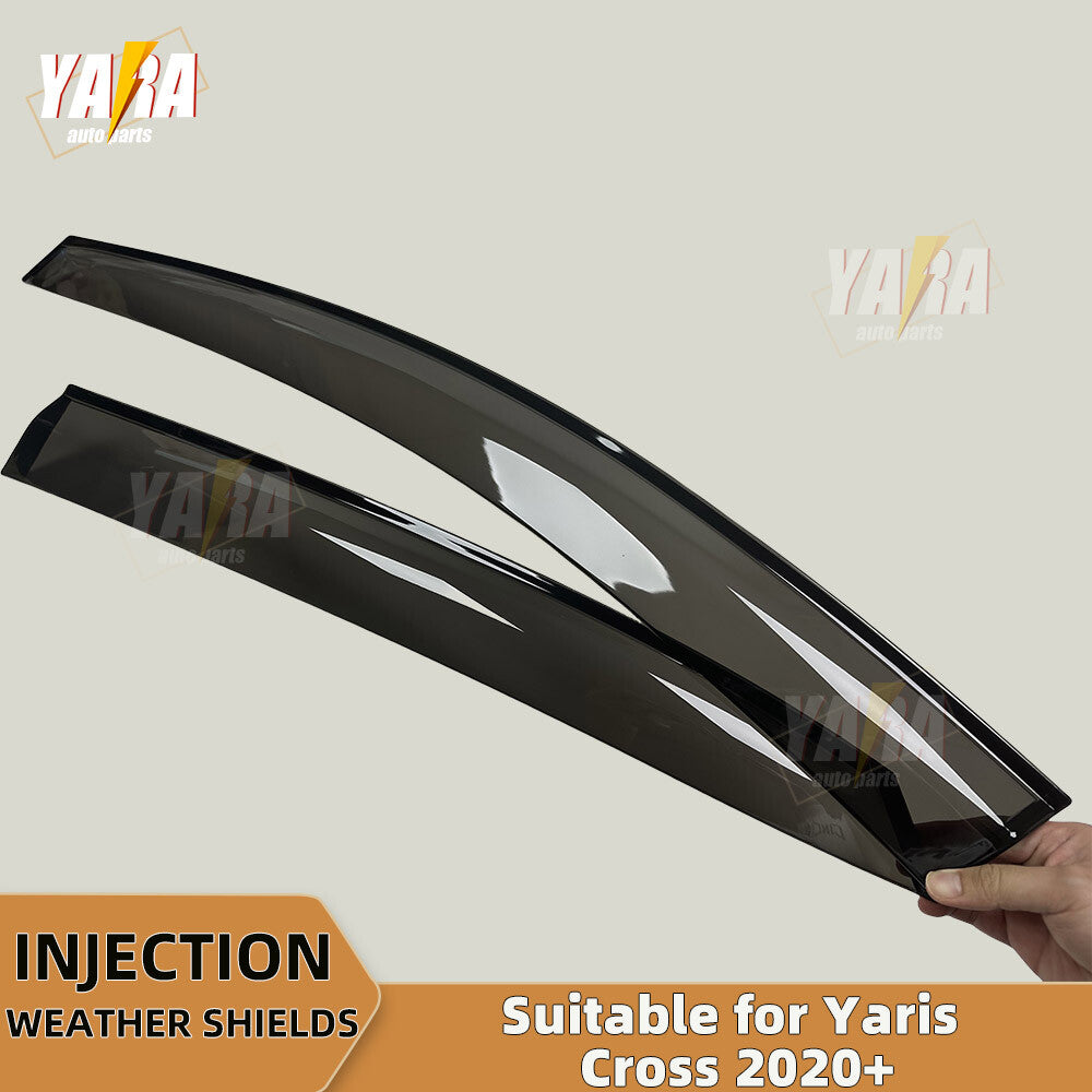 Injection WeatherShields 4pcs  weather shields for Toyota Yaris Cross 2020+