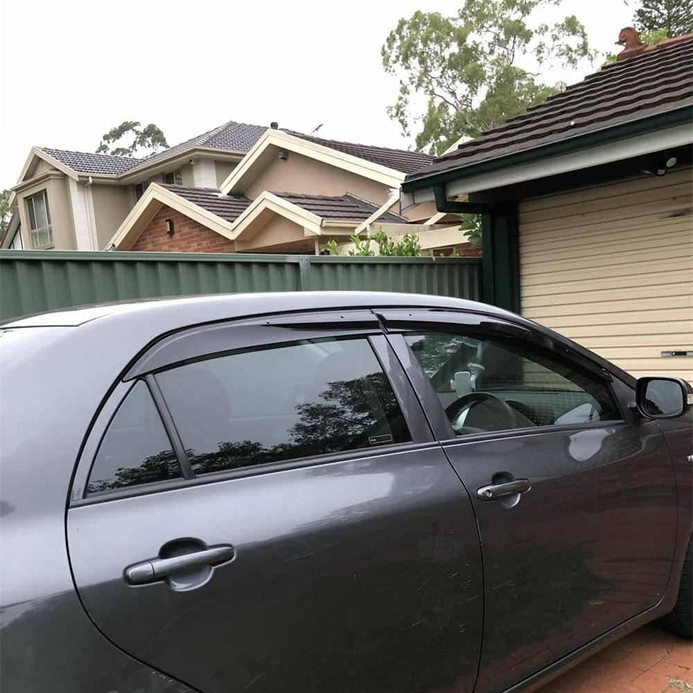 Mugen Weather Shields WeatherShields suits for Corolla 10th Sedan 2007-2013 4pcs