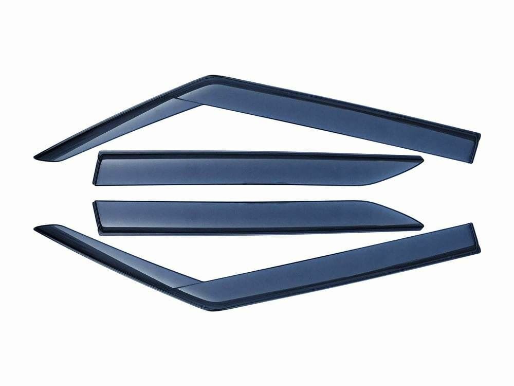 INJ Weather shields Weathershields suitable for Suzuki Swift 2017-2024 Tinted 4pcs