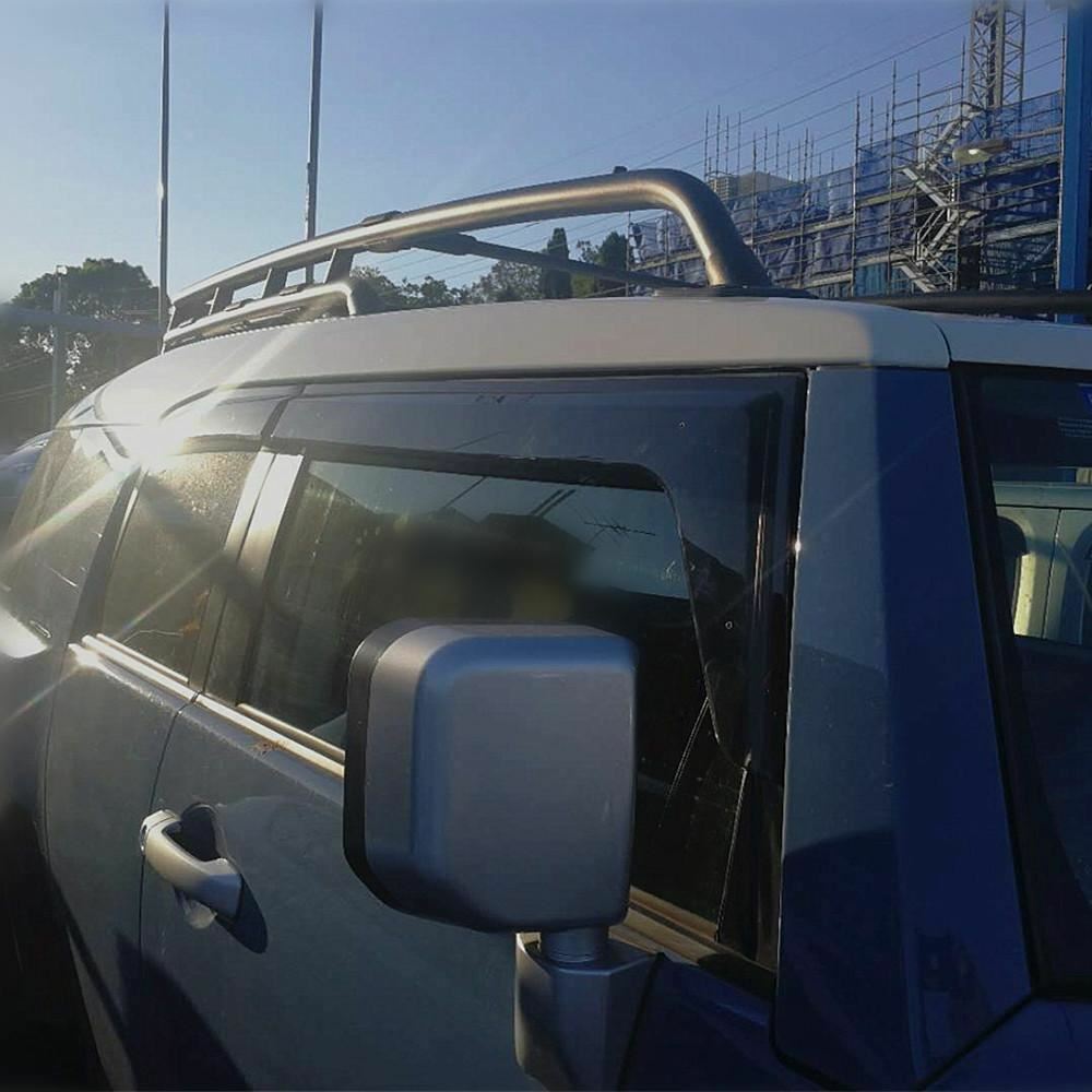 QUALITY Weather Shield Window Visor Suits for FJ CRUISER 2011-2022 Tinted 4pcs