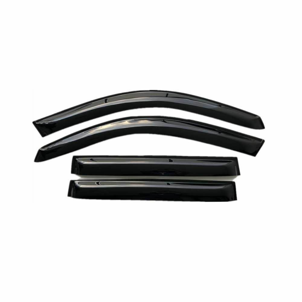 Slim Weather shields Weathershields  suitable for Prado FJ120 2003-2009 tinted