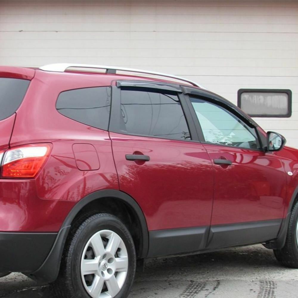 Premium Weather shields Weathershields suitable for Dualis+2  7 Passager 08-13