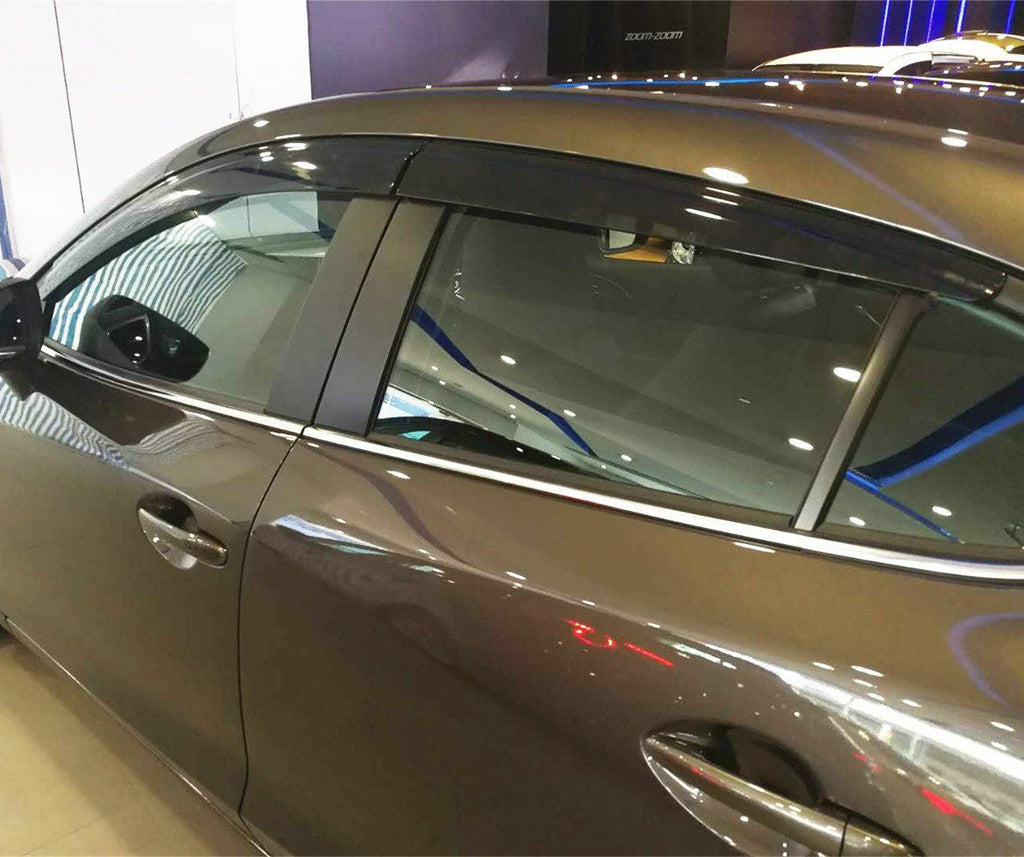 Premium WeatherShields Weather Shields suits for Mazda3 BM BN Sedan 2013-2019