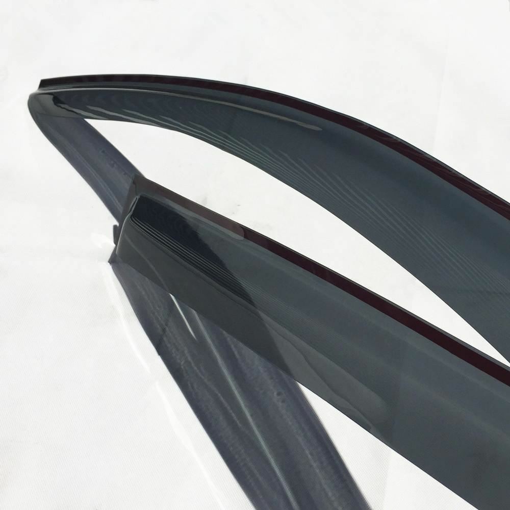 Premium Weather shields Weathershields suitable for Dualis+2  7 Passager 08-13