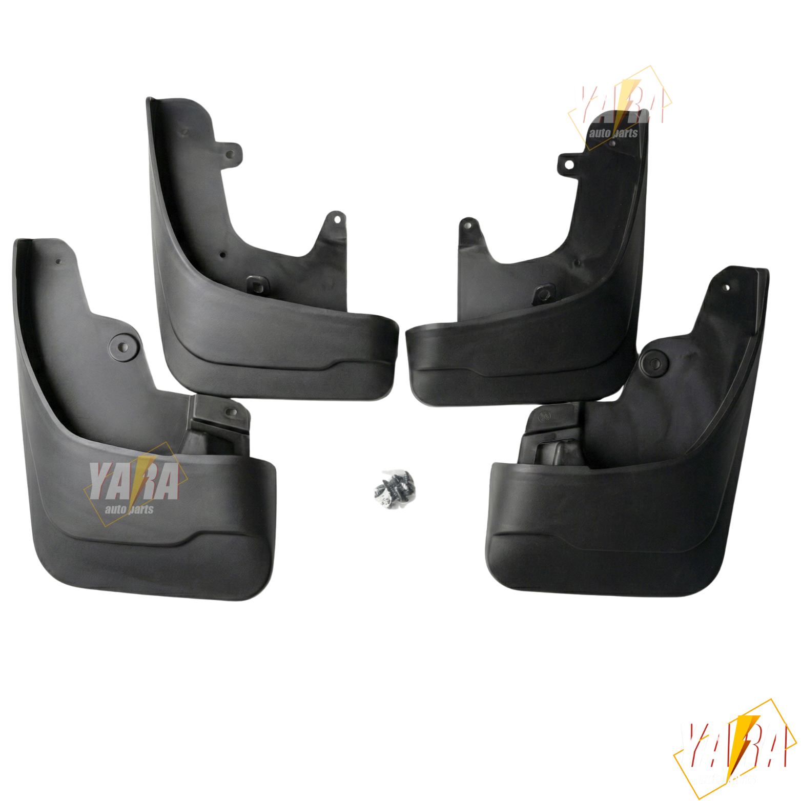 For GWM Cannon XSR Mud Flaps - Heavy Duty Off-Road Splash Guards (Set of 4) | Yara Auto Parts