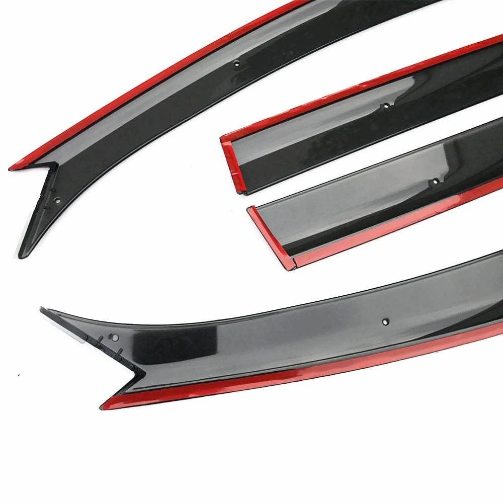 Weather shields Weathershields Window visors Suitable for Mazda3 hatchback 04-09