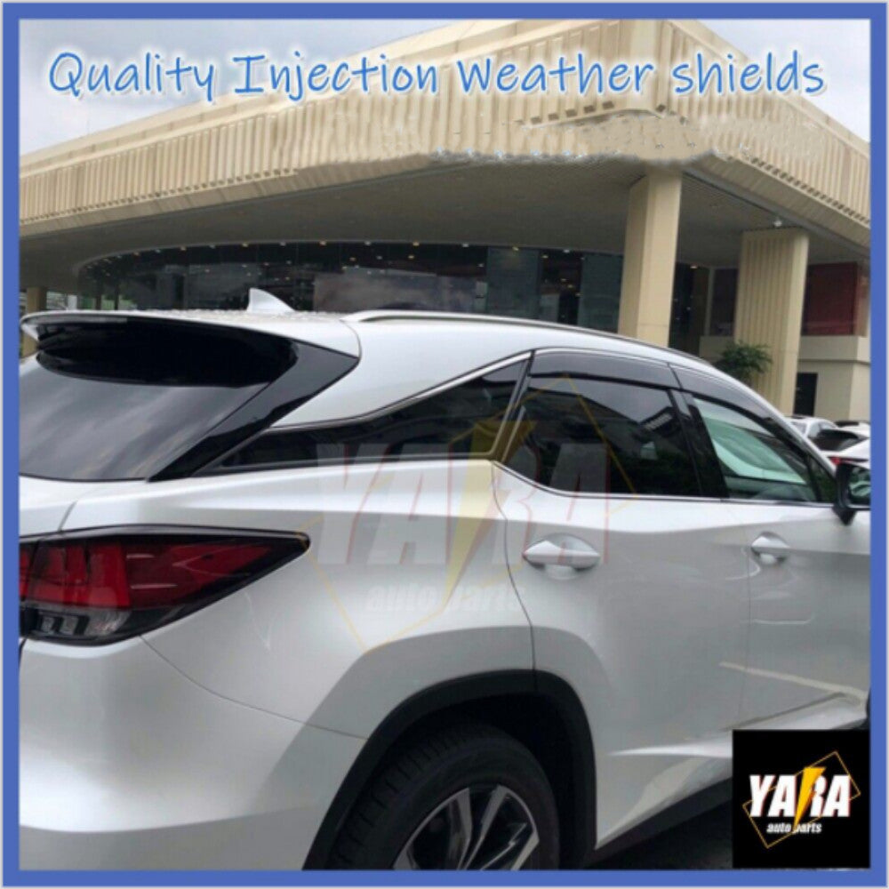 Weather Shields Weathershields suitable for Lexus Rx300 Rx350/Rx450h 2015-2021