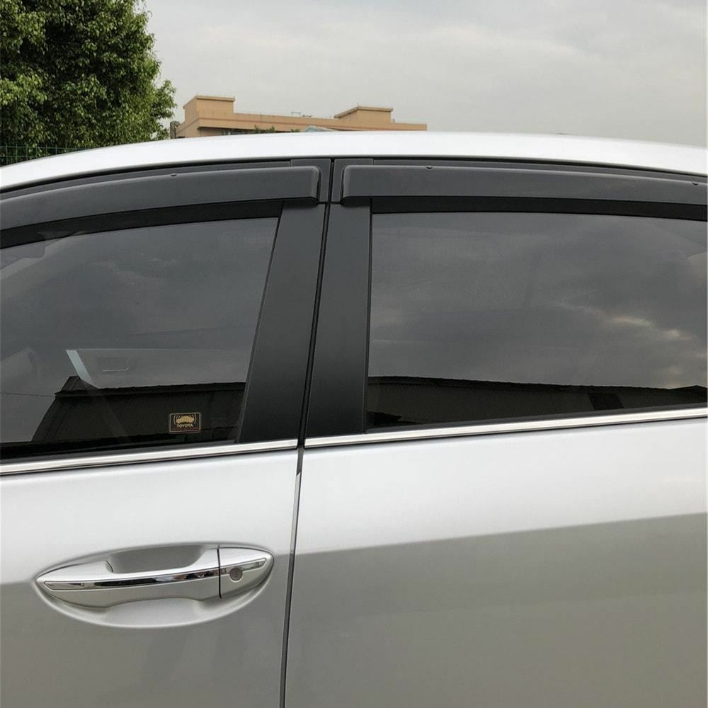 Injection Weather Shields Weathershields suitable for Corolla  Sedan 2013-2019