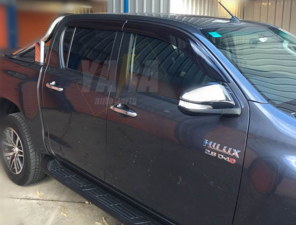 Weather Shields Weathershields Suitable for Hilux SR5 2015-2024 Daul Cab M70 M80