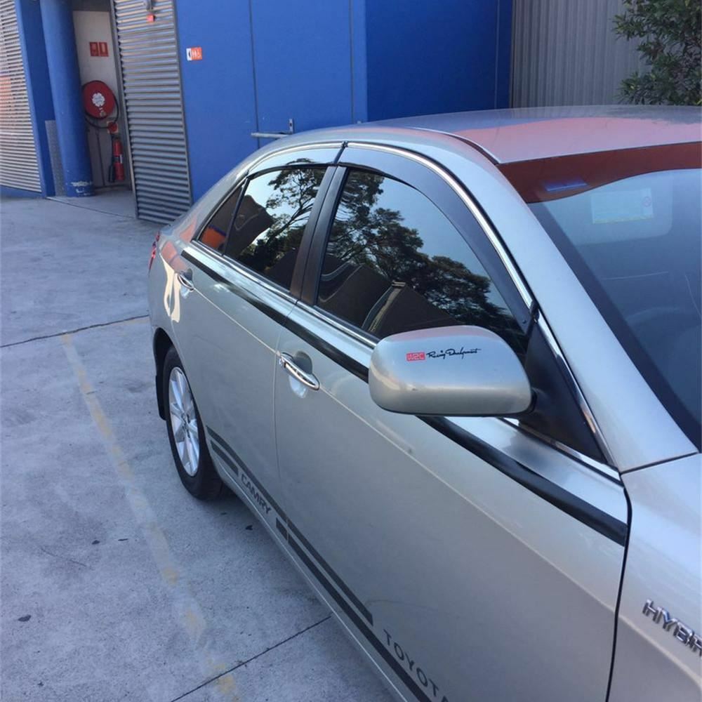 WeatherShields Weather Shields chrome trims suitable for Camry 2006-2011 Tinted