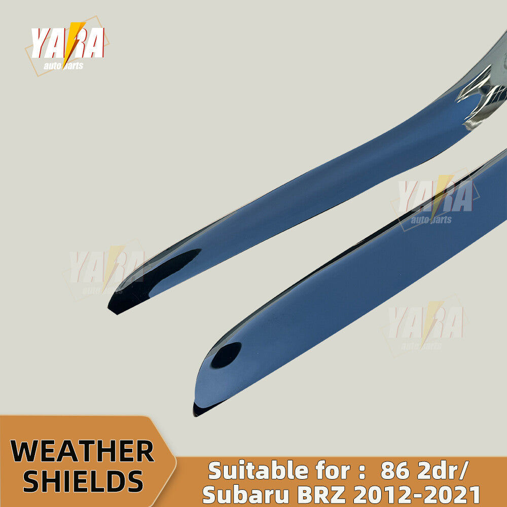 Window Visors Weather Shields for For Toyota 86 / Subaru BRZ (12-21) GT GT86 ZN6
