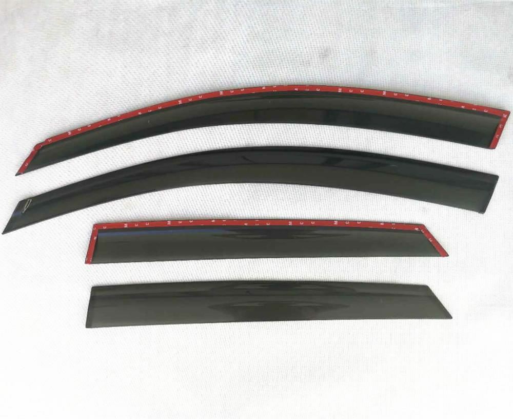 Weather shields Weathershield suitable for Mazda CX-3 CX3 2015-2025 tinted 4pcs