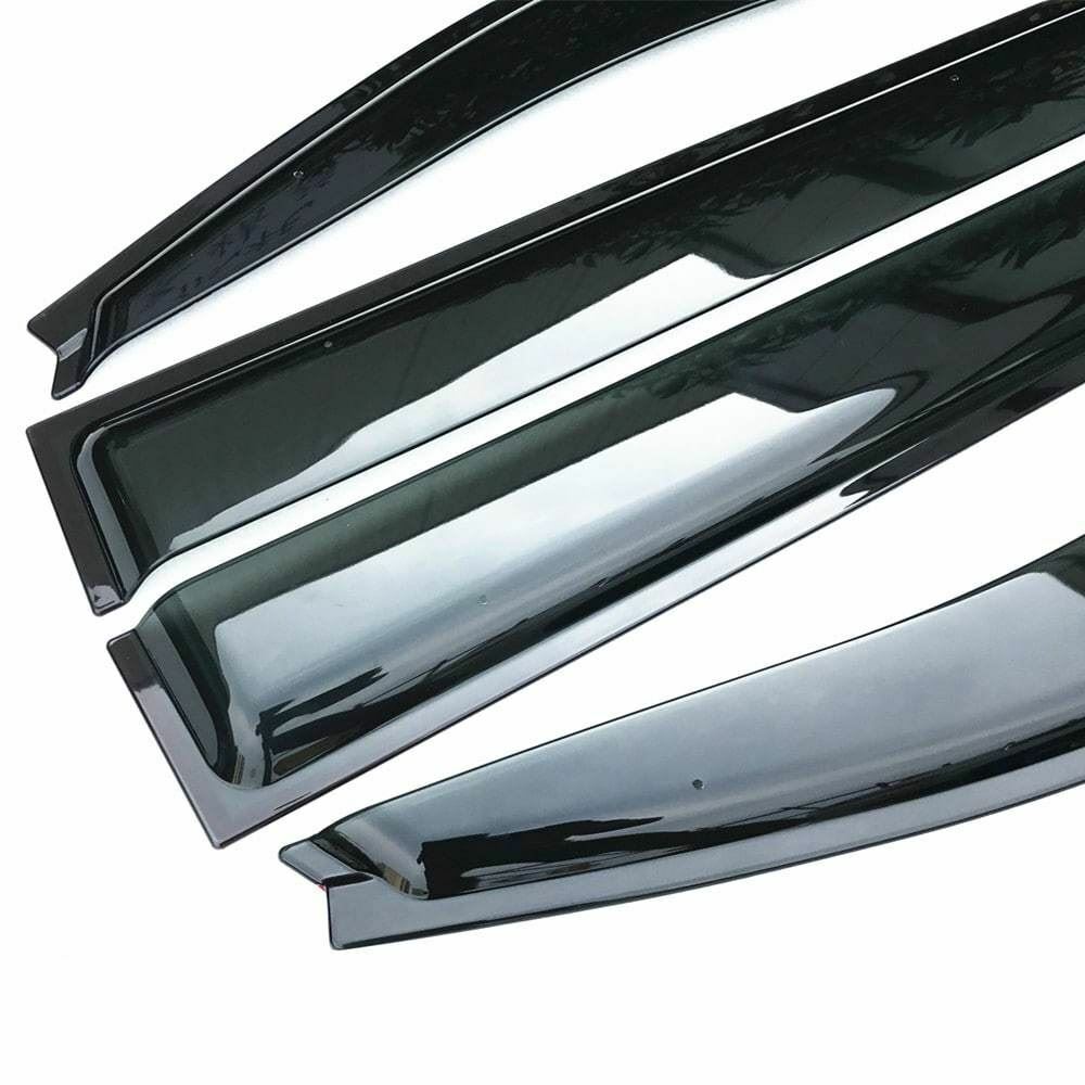 INJ Weather shields Weathershields Suitable for Mitsubishi Challenger 2009-2015