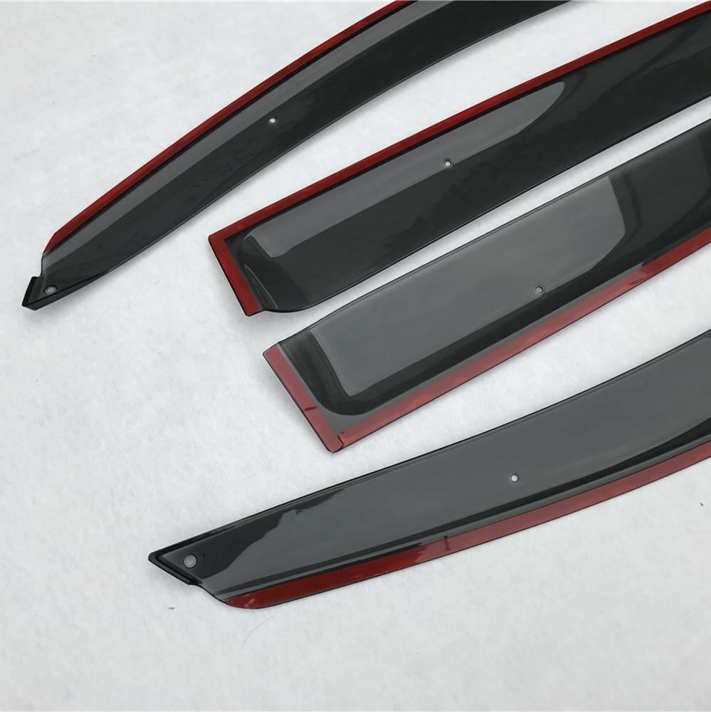 Injection Weather Shields Weathershields suits for Dualis  J10 2007-2013 tinted