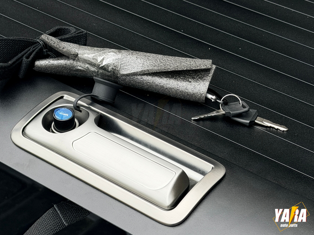 Kia Tasman Manual Roller Shutter | Lockable Aluminium Hard Lid (2025+)