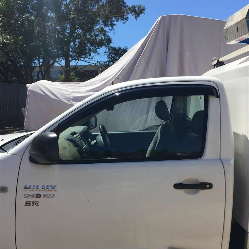 Premium Weather Shields Window Visors Suits for Hilux 2DR 2005-15 2PCS