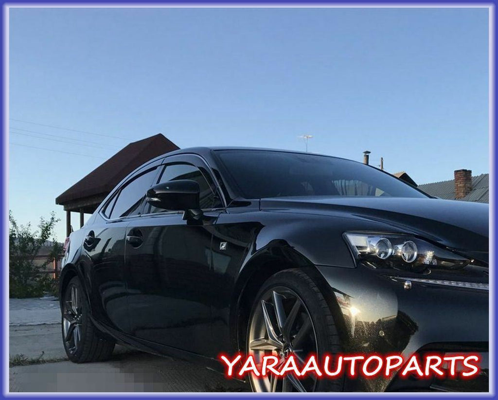 Premium Weather shields Weathershields suitable for Lexus IS-250/300/350 2013-On