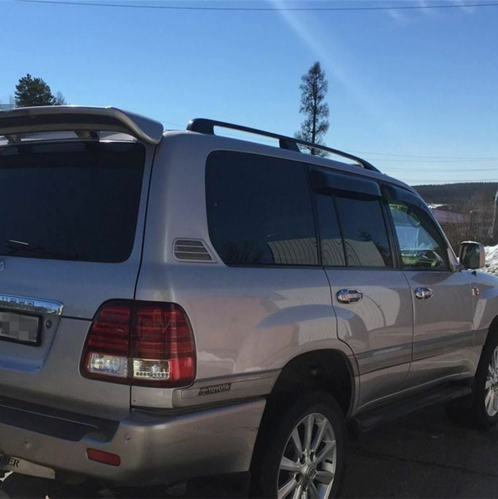 Weather shields Window Visors suitable for Landcruiser  100 Series 98-07 Tinted