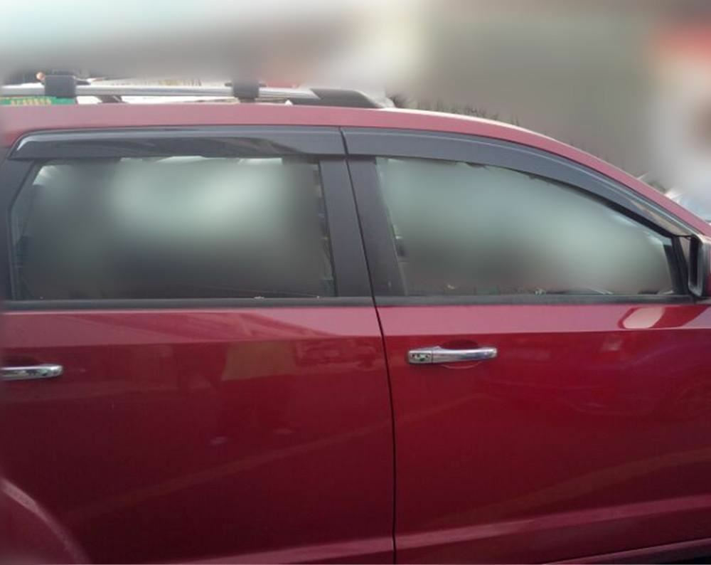 QUALITY Weather shields Weathershields Window visors DODGE JOURNEY JC 2008-2019