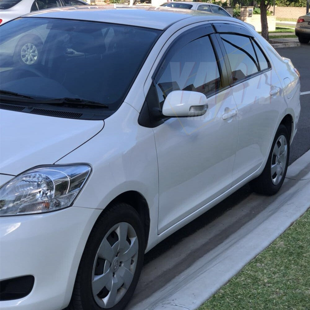 Quality Weather Shields WeatherShields suitable for Yaris Sedan 2007-2012 Tinted