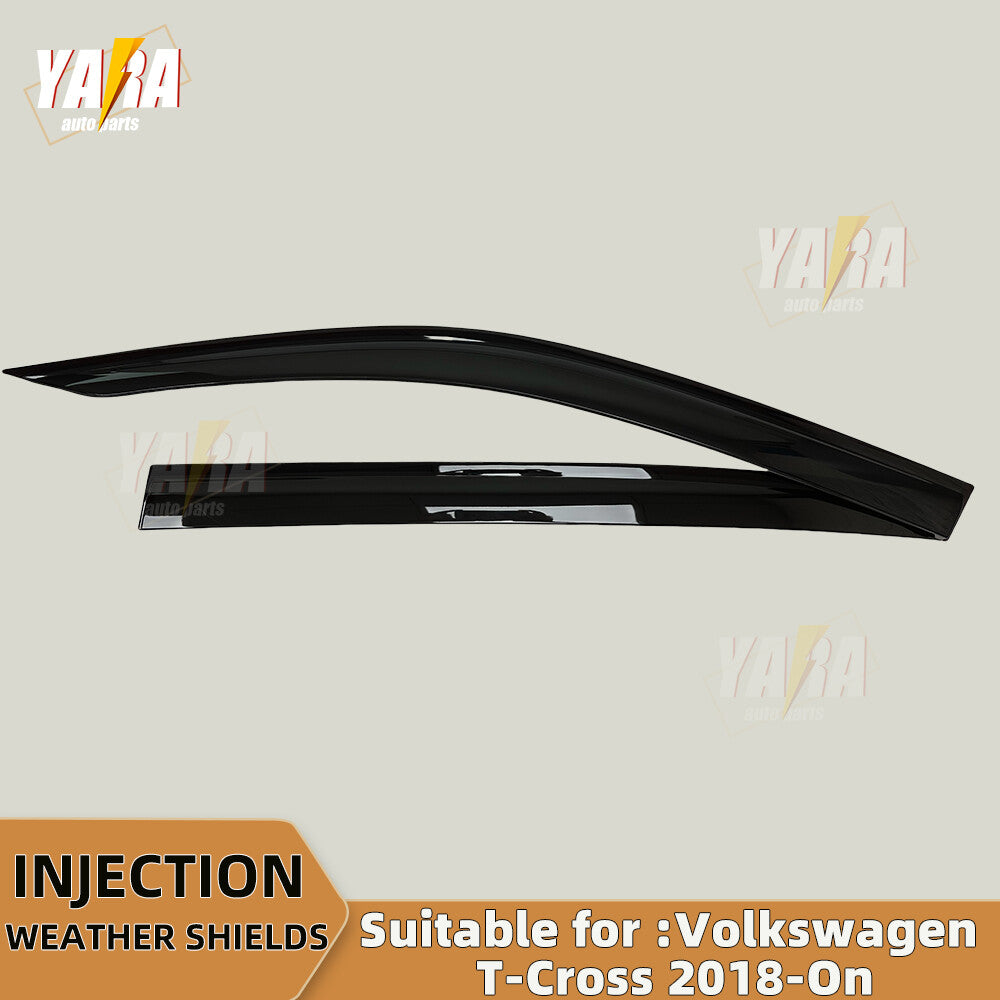 Luxury Weather Shields Weathershields for VW Volkswagen  T-CROSS 2018-On
