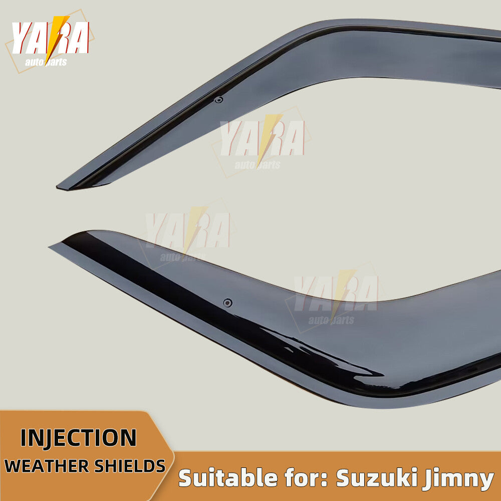 Injection Weathershields 2pcs Window Visors for Suzuki Jimny 3 Doors 1998-2017