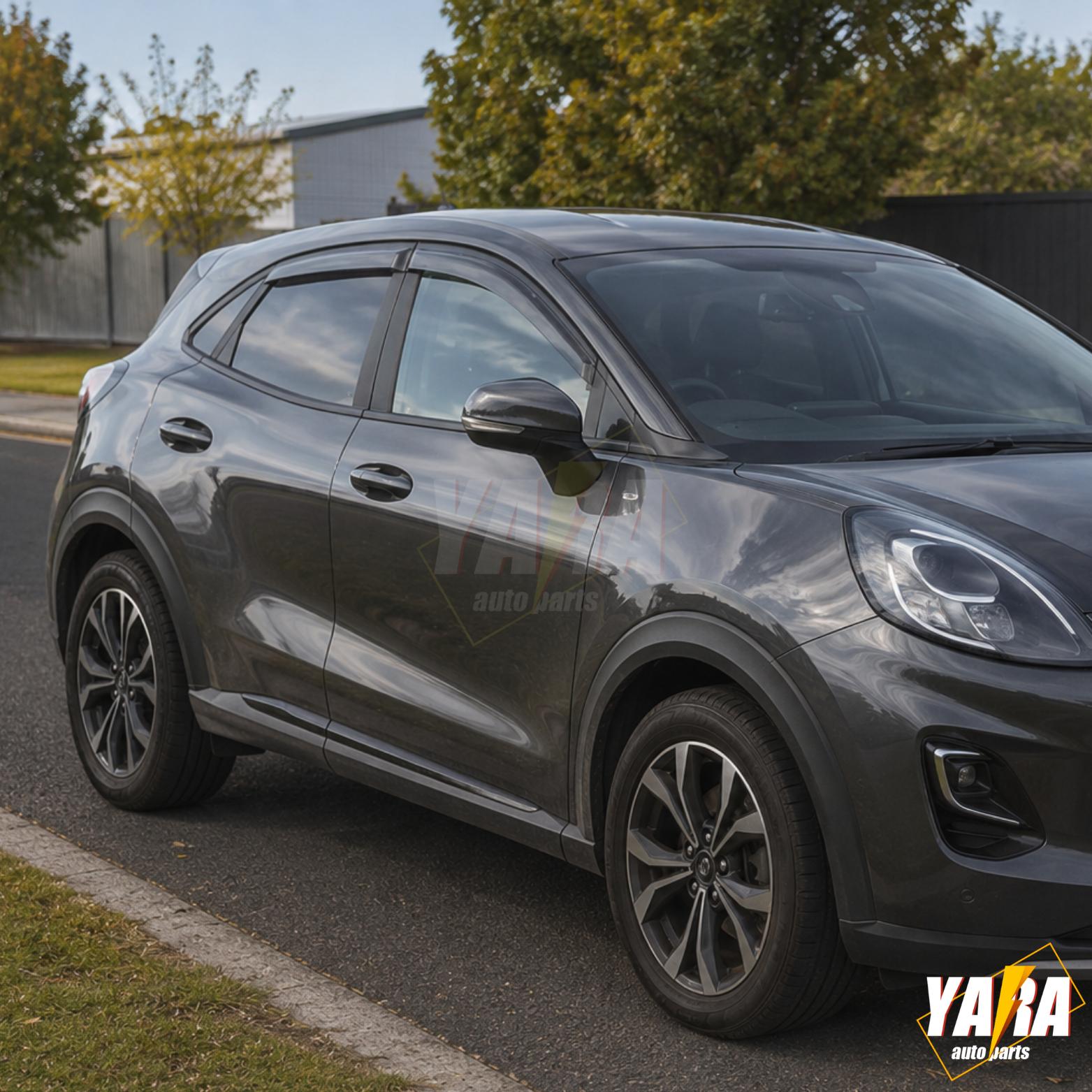Luxury WeatherShields 4pcs  window visor  for Ford Puma 5 doors 2019-Onwards
