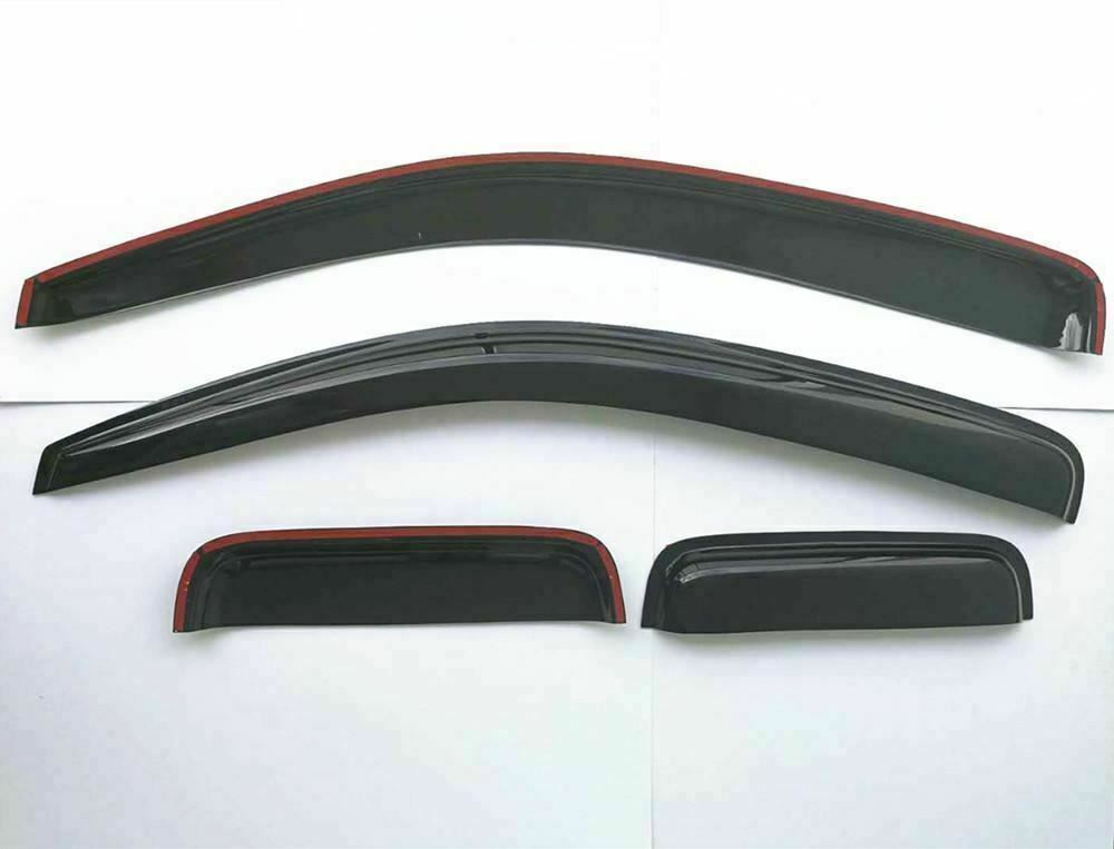 Weather shields weathershields Suitable for Hilux Extra Cab 2005-2015 4pcs tinte