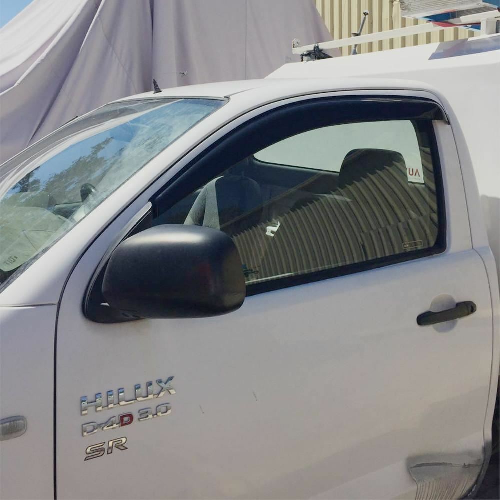 Premium Weather Shields Window Visors Suits for Hilux 2DR 2005-15 2PCS