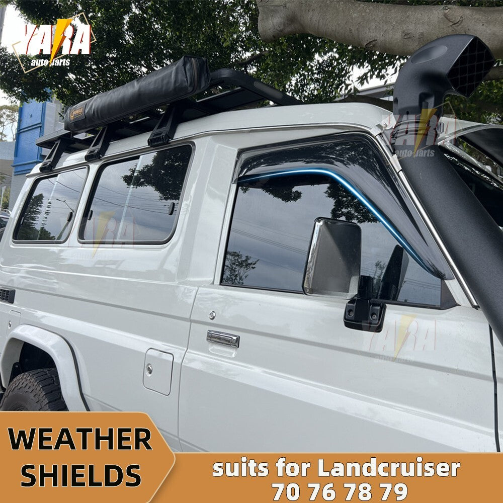 Weather Shields suitable for Landcruiser 70 76 78 79 series Troop Carrier 2pcs