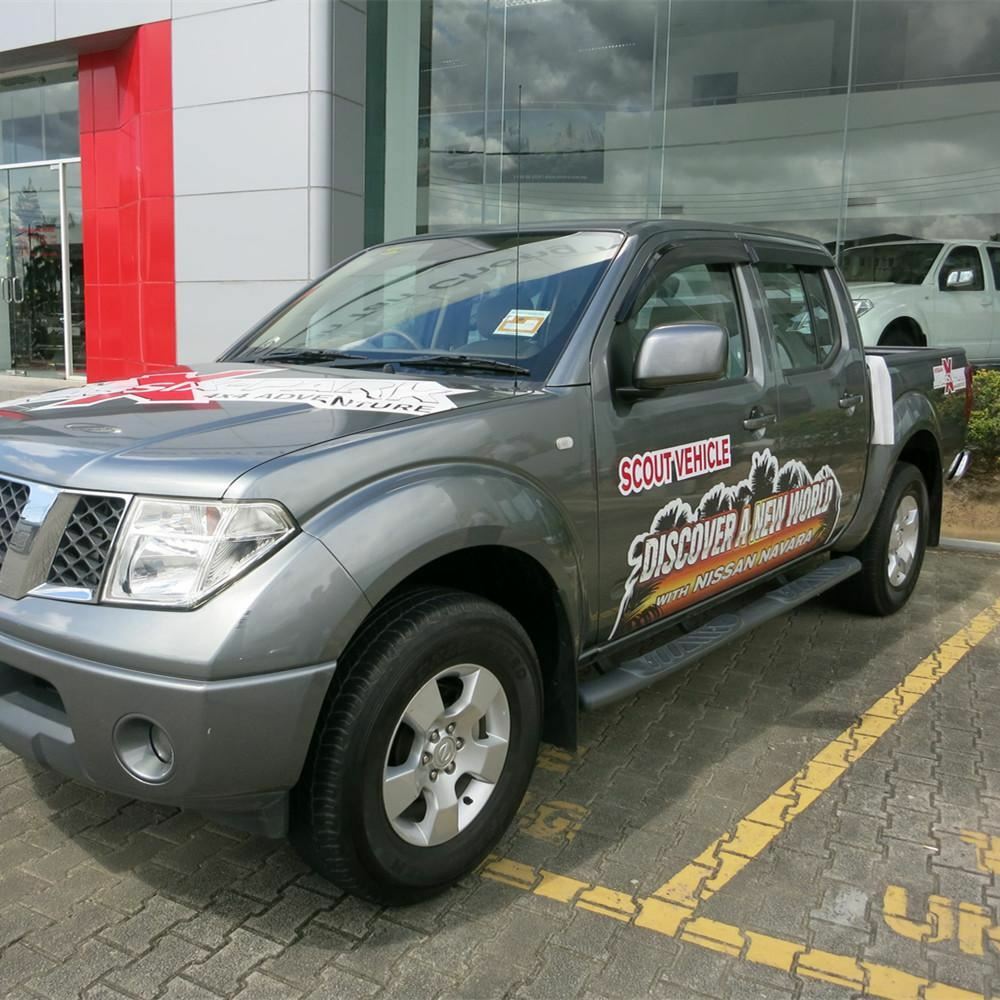 Injection Weather Shields Weathershield suits for Navara D40 2006-2015 tinted