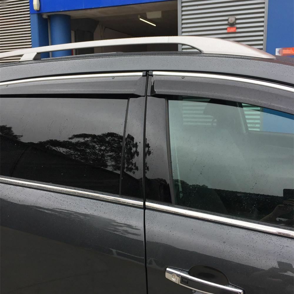 Quality Weather Shields Window Visors  Suits for Holden Captiva 2006-2018 Tinted