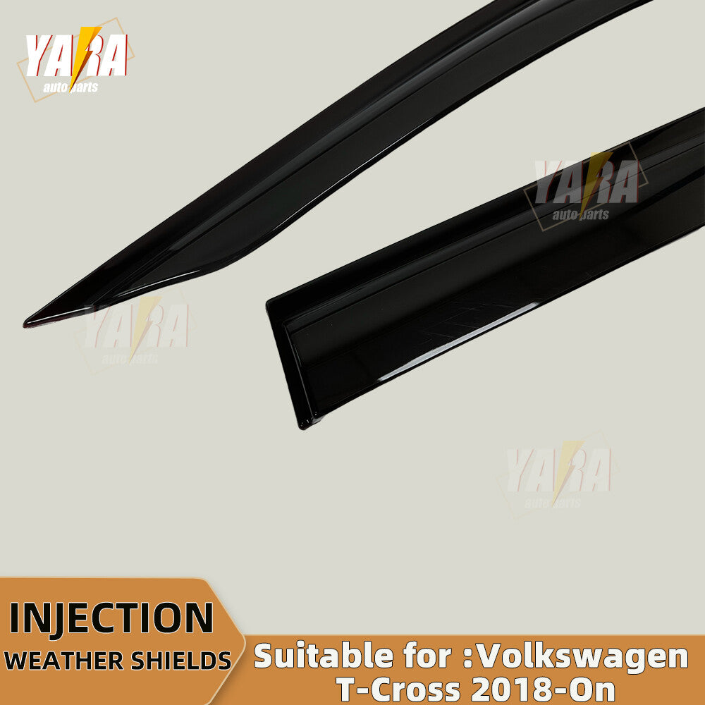 Luxury Weather Shields Weathershields for VW Volkswagen  T-CROSS 2018-On