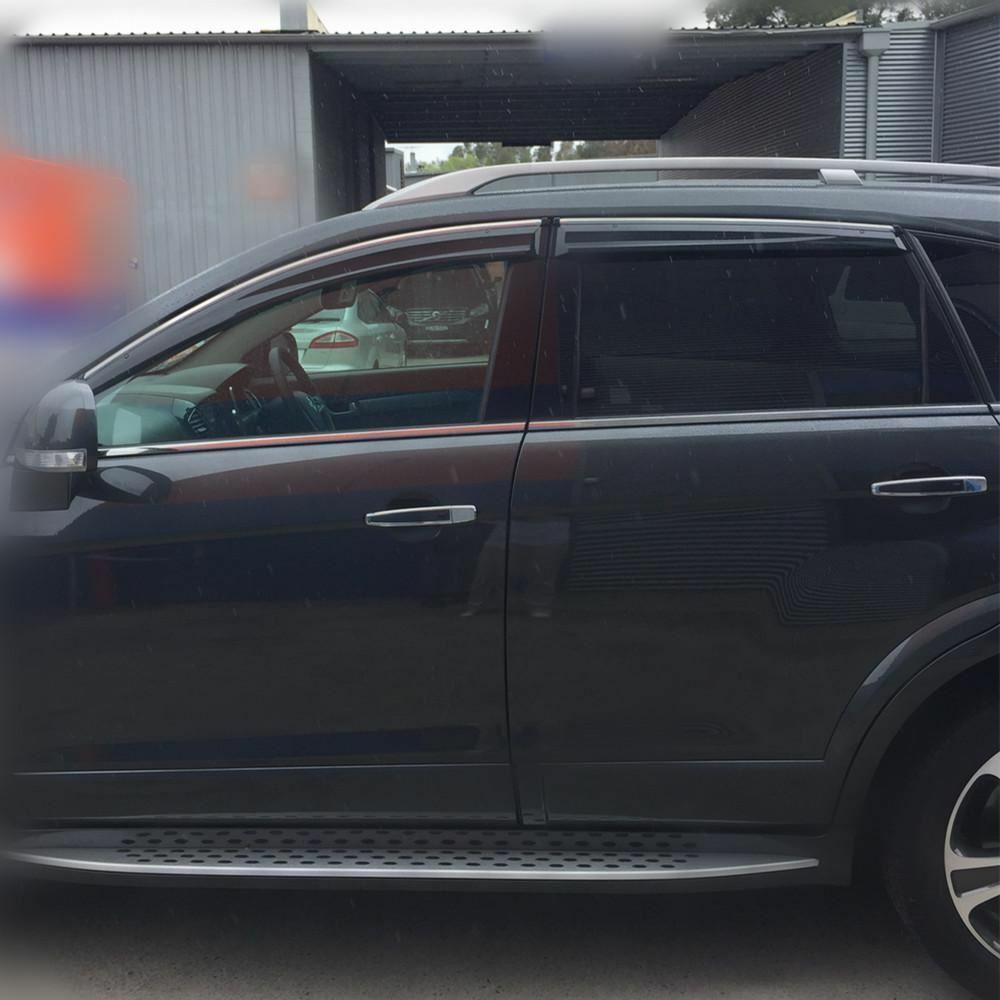 Quality Weather Shields Window Visors  Suits for Holden Captiva 2006-2018 Tinted