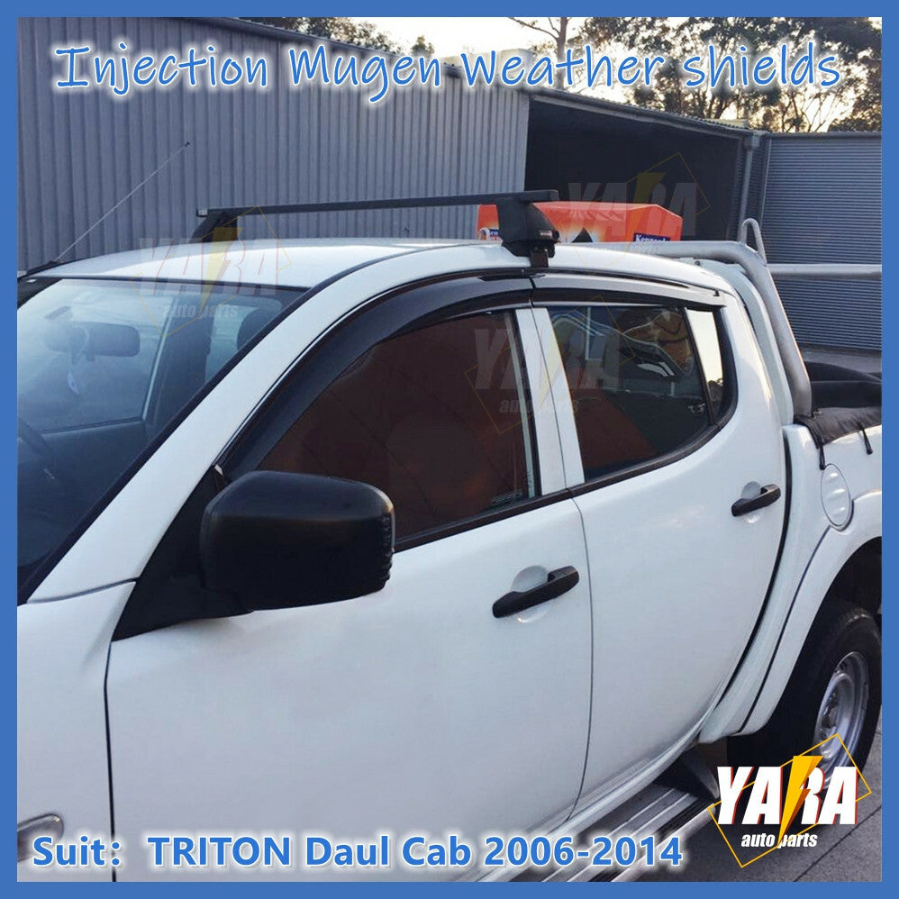 Suits For  Triton ML MN 2006-2014 INJ Mugen Weathershields Weather shields 4pca