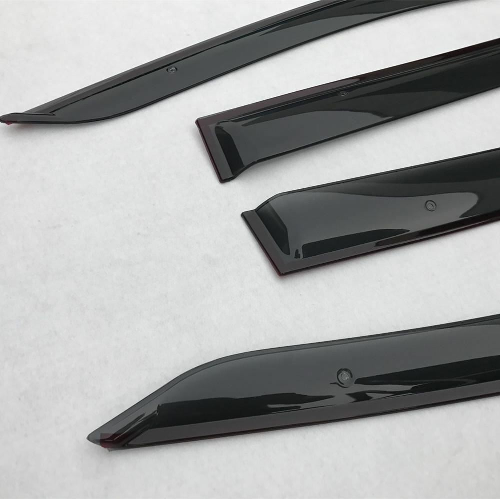 Premium Weather Shields Weathershields Suitable for Corolla Sedan 2001-2007 4pcs