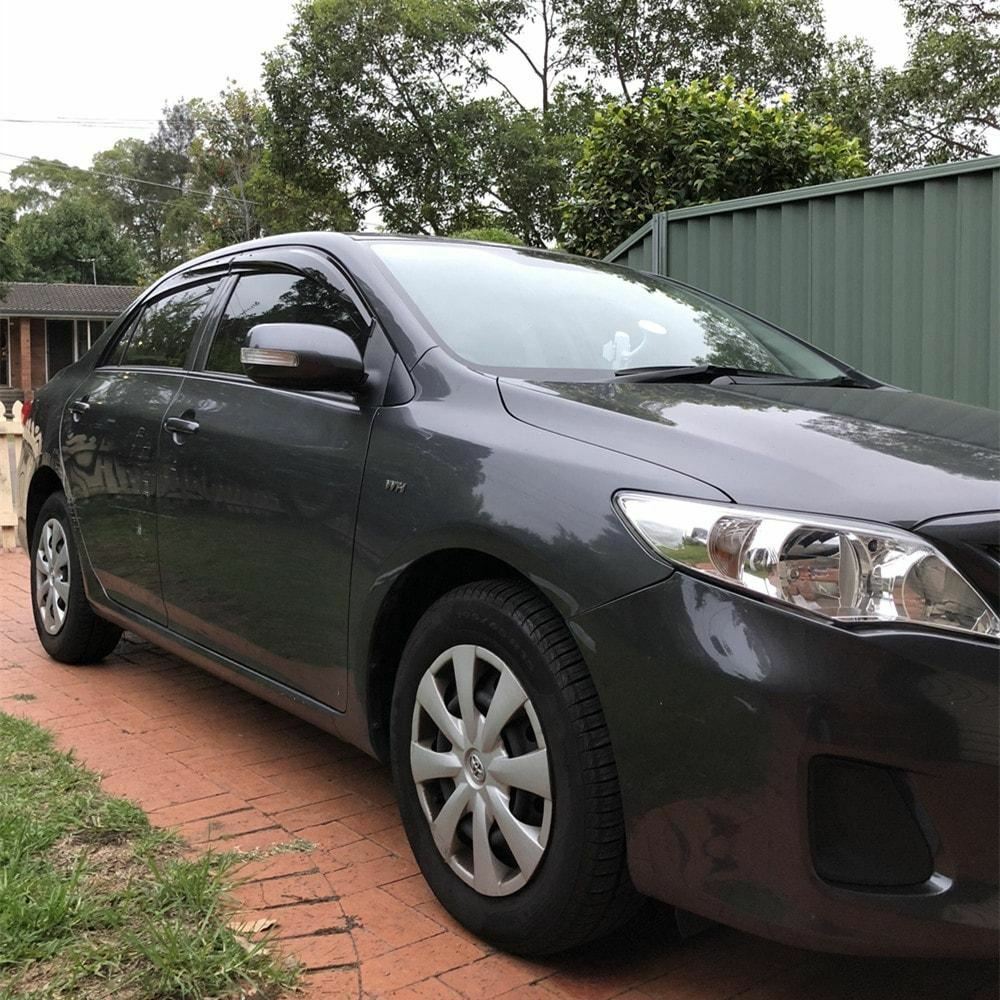 Mugen Weather Shields WeatherShields suits for Corolla 10th Sedan 2007-2013 4pcs