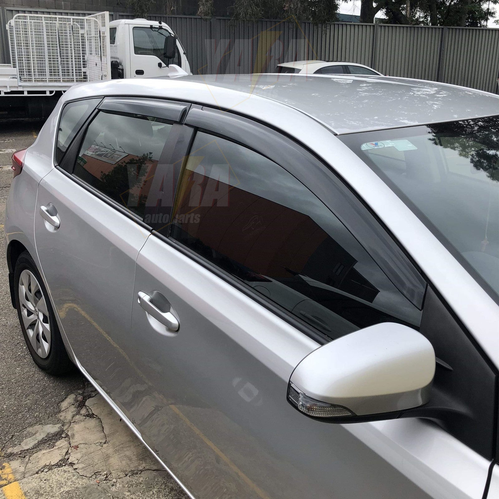 Suitable for Corolla Hatch 5dr 2012-2018 Premium  Weather shields Weathershields