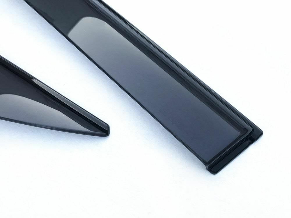 INJ Weather shields Weathershields suitable for Suzuki Swift 2017-2024 Tinted 4pcs